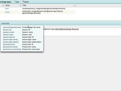 An example of an administration screen: here you set where the images are located