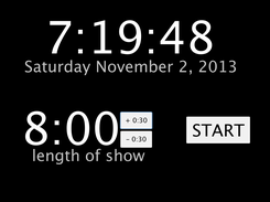 Main configuration screen