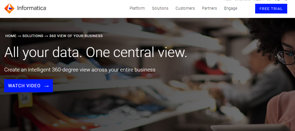 Informatica Product 360 Screenshot 1