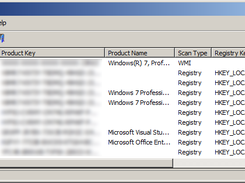 Product Key Scanner Screenshot 1