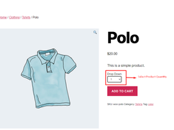 Product Quantity Dropdown woocommerce Screenshot 4