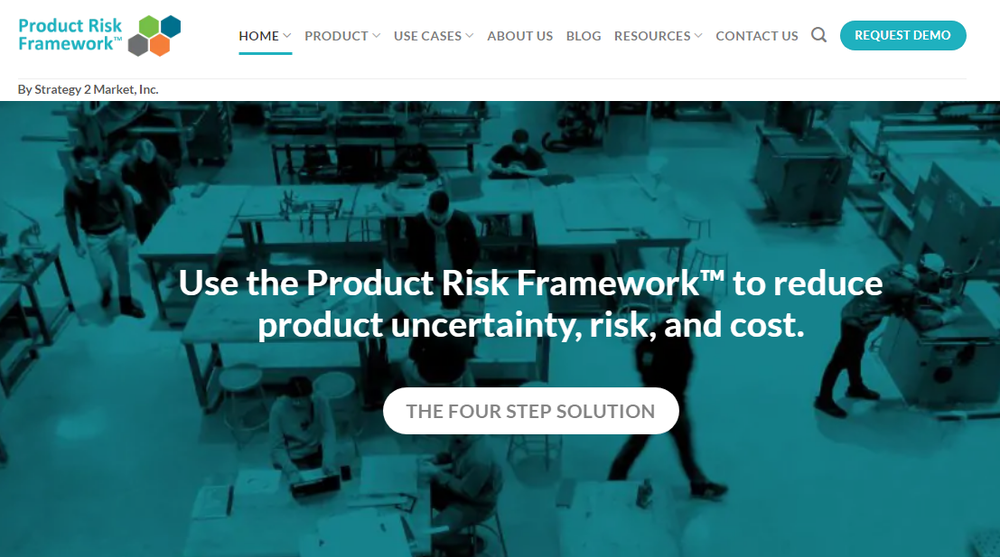 Product Risk Framework Screenshot 1