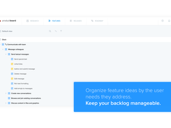 Organising feature ideas helps you keep your backlog manageable