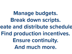 Production Management Studio Screenshot 1