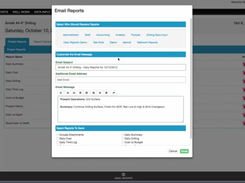 Production & Well Working Reporting-EmailReport