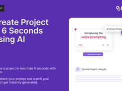 Project creation with AI - Create a project in less than 6 seconds with Kroolo. Just share your prompt and watch your project get instantly generated.