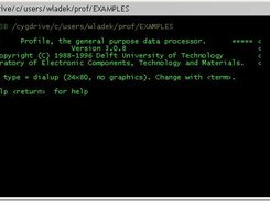 prof command line