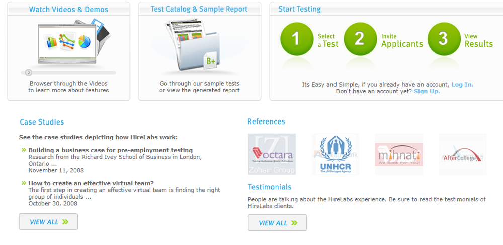 HireLabs Screenshot 1