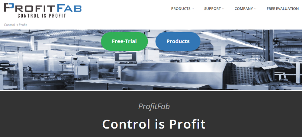 ProfitFab ERP Screenshot 1