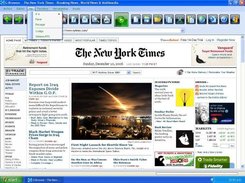 G-Browser v0.8b - Menu Ver