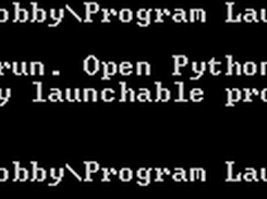 The Launch Dialog, MPL v0.3