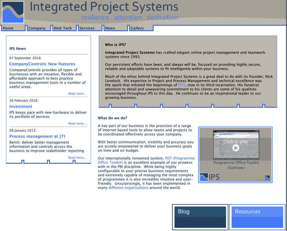 Programme Office Toolkit Screenshot 1