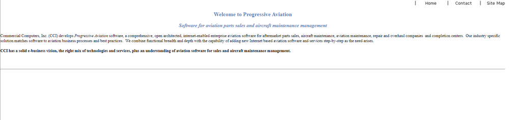 Progressive Aviation software Screenshot 1