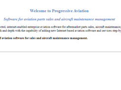 Progressive Aviation software Screenshot 1