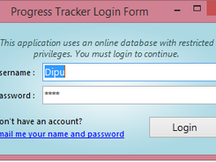 Progress Tracker Screenshot 1