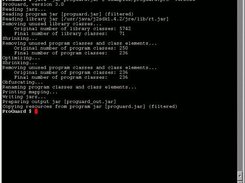 ProGuard run from the command-line