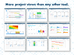 Gantt • Kanban • Status • Planning • RAID • Assignment • Client-view • Phases • Minutes • Sprint • Invoicing