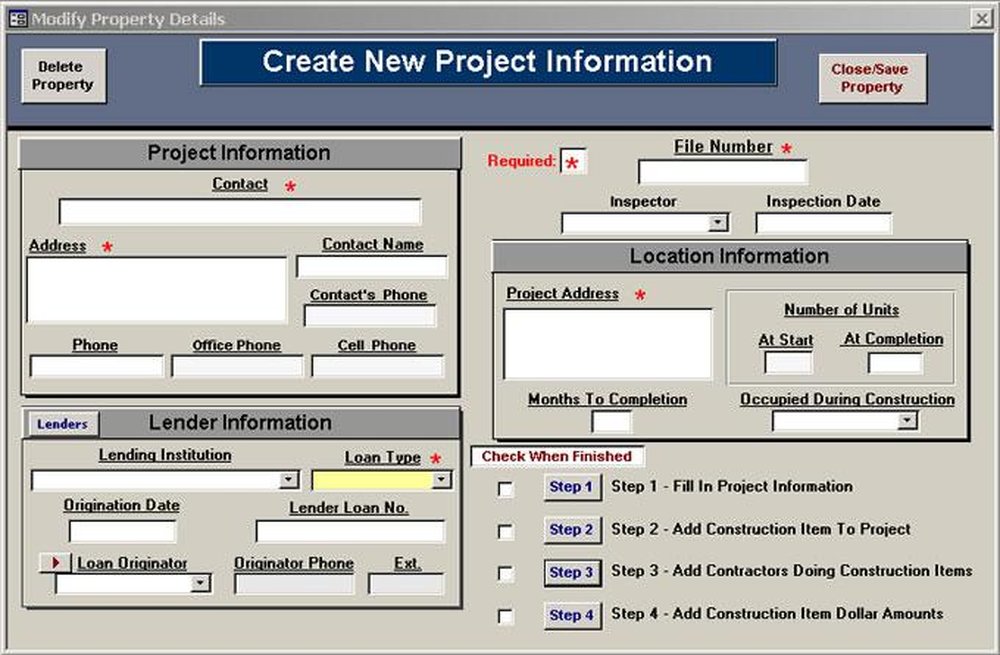 Project Manager GCT Screenshot 1