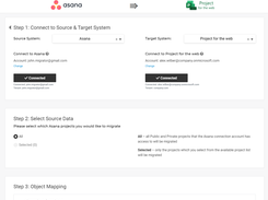 Asana migration to Project for the Web
