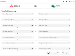 Asana migration to Project for the Web