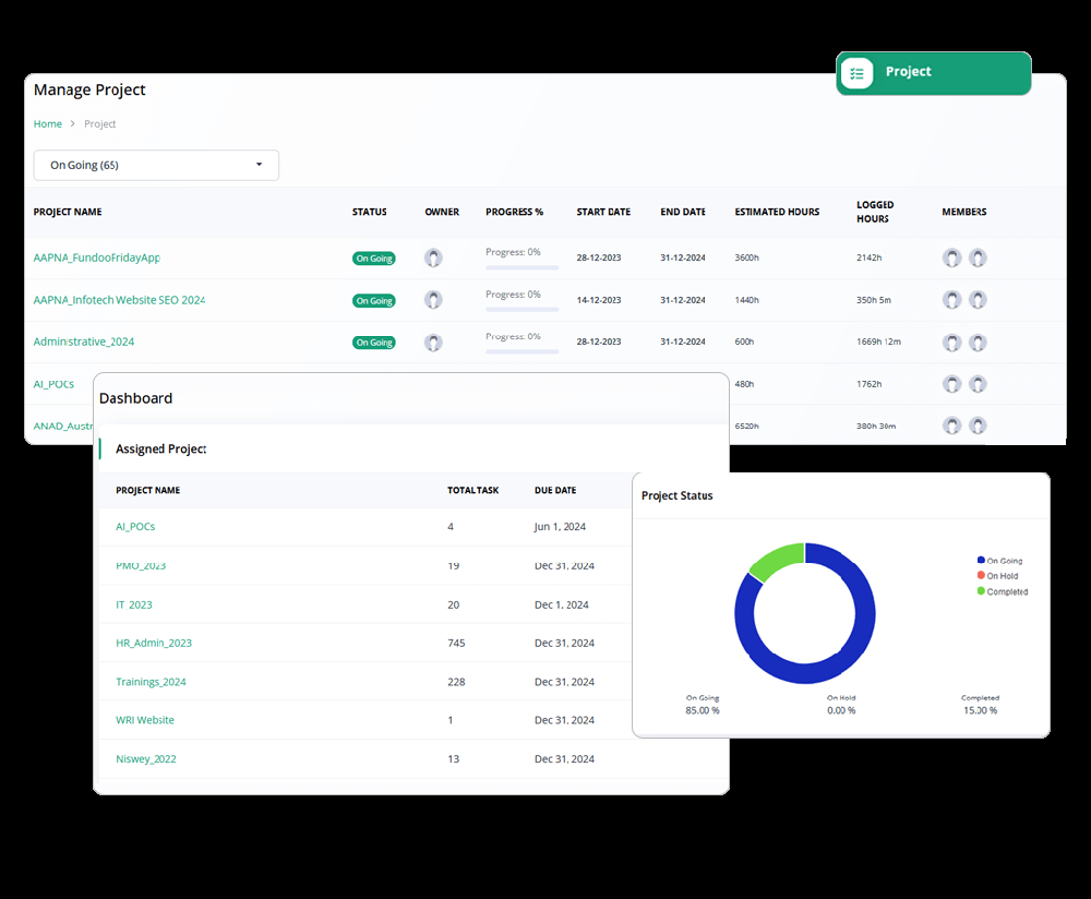 Project Progress Monitoring