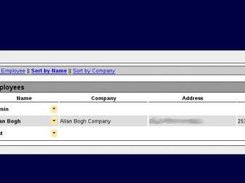 Employee list