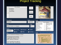Project Tracking Database