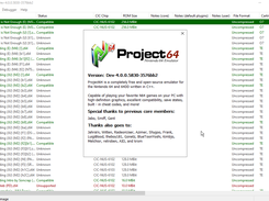 Project64 Screenshot 1