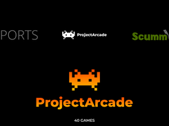 ProjectArcade Simple - Main menu