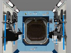 Interior of the Destiny module