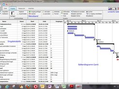 ProjectLibre: Gantt Chart