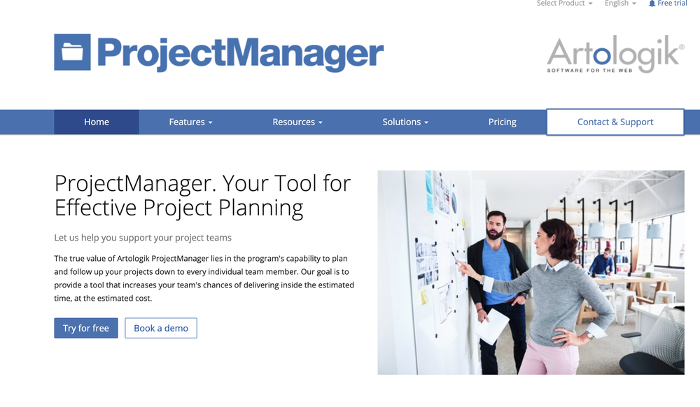 Artlogik ProjectManager Screenshot 1