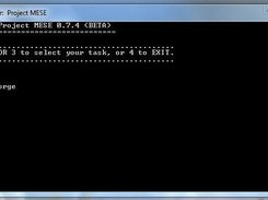 Main menu