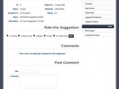Suggestion View Page from Beta 1.2