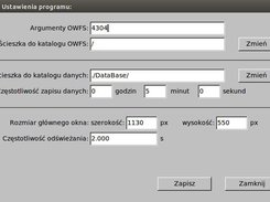 System settings
