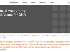 Fiserv Fixed Assets for DNA Screenshot 1