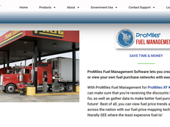 ProMiles Fuel Management Screenshot 1