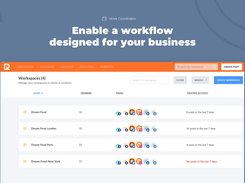 Enable a workflow designed for your business