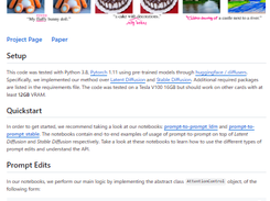 Prompt-to-Prompt Screenshot 1
