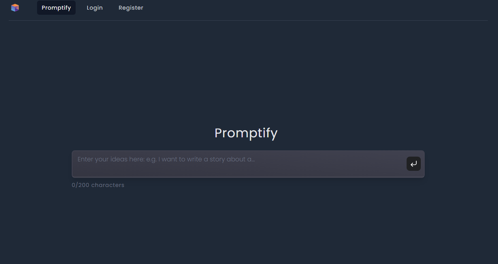 Promptify Screenshot 1