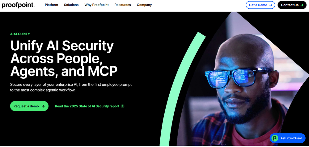 Proofpoint AI Security Screenshot 1
