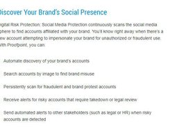 Proofpoint Digital Risk Protection Screenshot 1