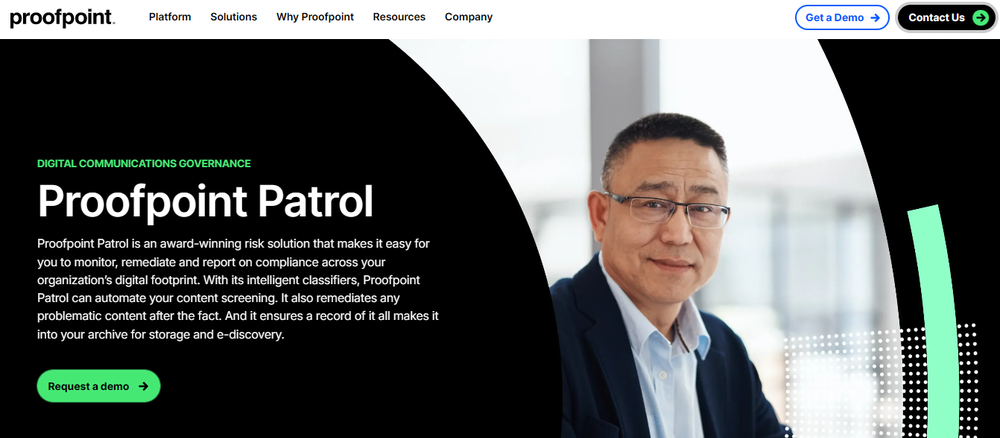 Proofpoint Patrol Screenshot 1