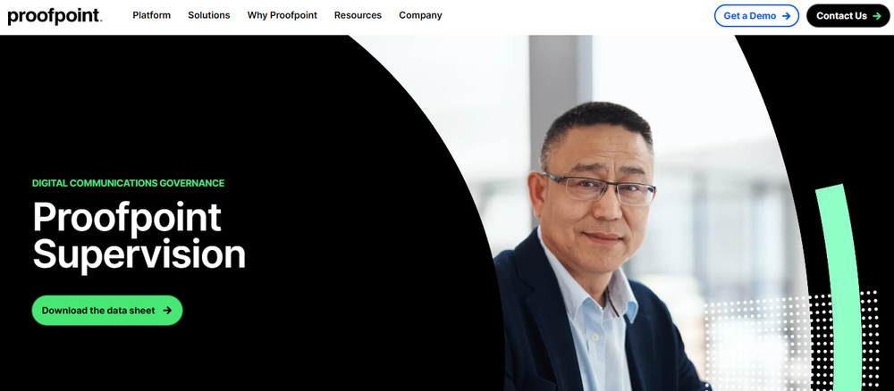 Proofpoint Supervision Screenshot 1