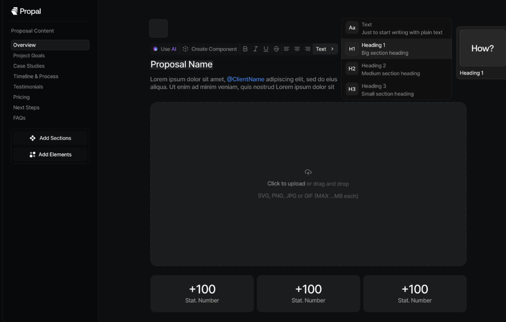 Propal Screenshot 1