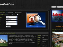 Property Management software (Front Page)