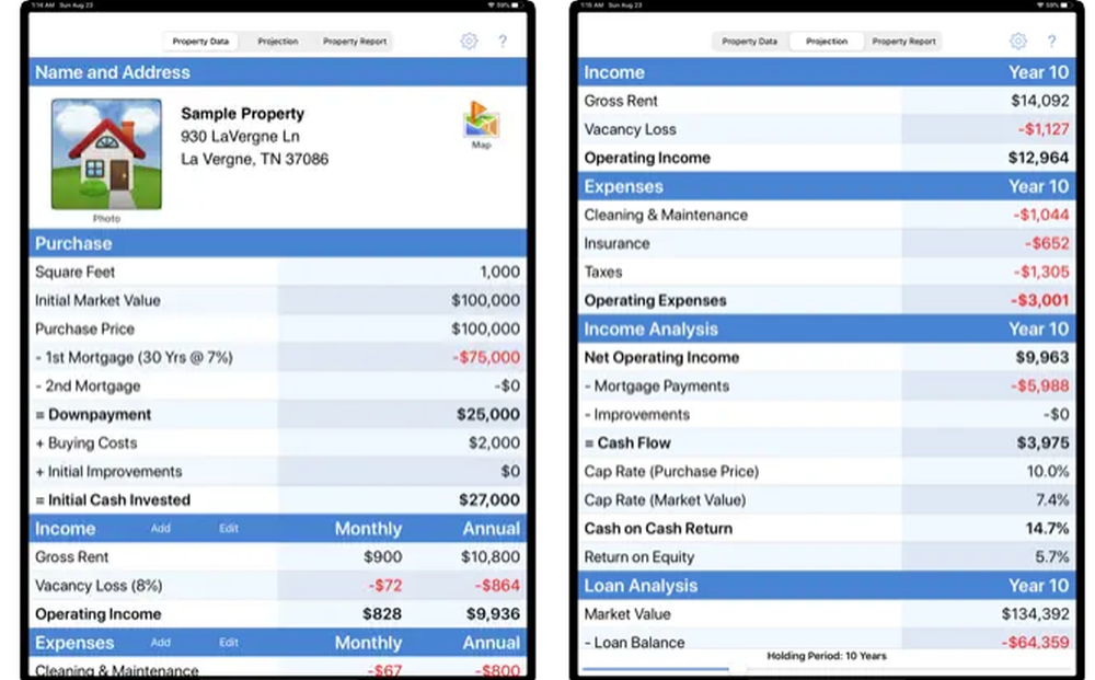 Property Tracker Screenshot 1