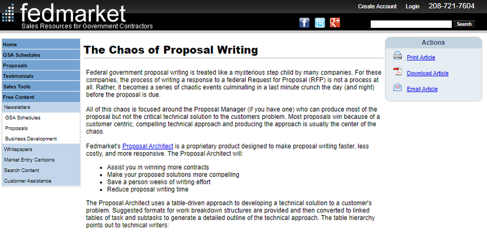 Proposal Architect Screenshot 1