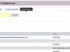 Props 'n' Prefs Portlet for Liferay Screenshot 5