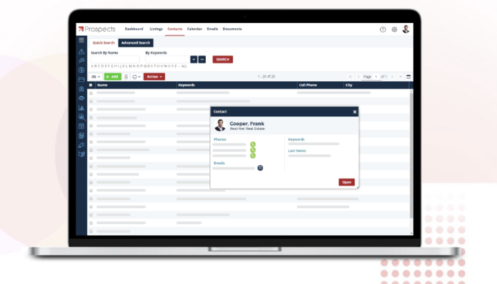 Prospects CRM Screenshot 1